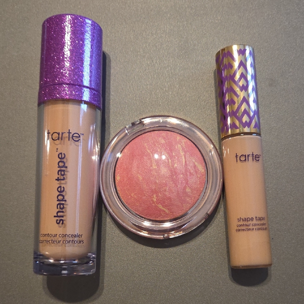 Tarte Shape Tape Concealer and Blush Duo - Purple and Pink